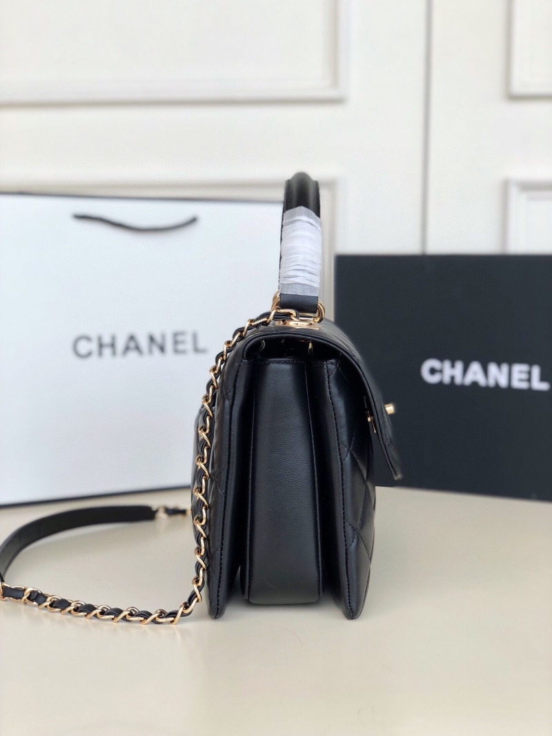 Ch**el top handle bags